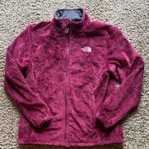 The North Face Women's Textured Burgundy jacket